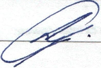 Signature of Leon Coertze, founder of LimeCo